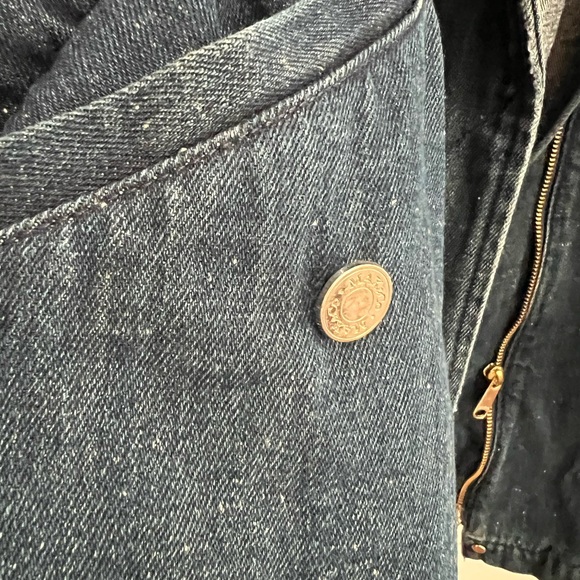 Max & Co denim jacket coat hoodie - Picture 6 of 11